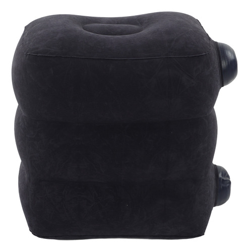 La Almohada De Reposapiés Inflable Azul Oscuro Promueve La S