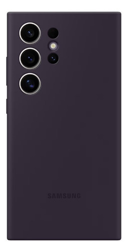 Samsung Galaxy S24 Ultra Silicone Case Color Dark Violet