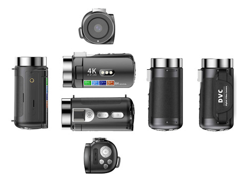 Câmera Filmadora Digital Full Hd Zoom 28x Com Led Cor Preto
