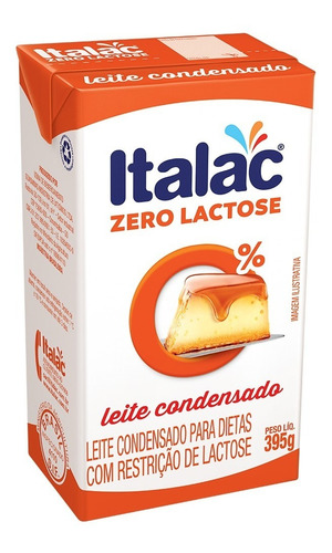 Atacado C/24 Leite Condensado Zero Lactose Italac 395g