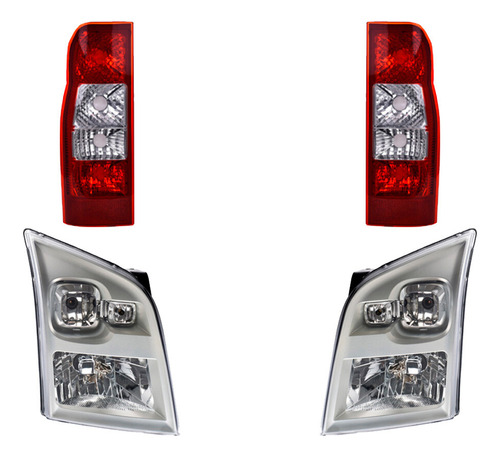 Kit Faros + Calaveras Ford Transit 2008-2013 Depo