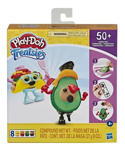 Abacate Mini Lanche Play-doh - Hasbro E9726-e9745