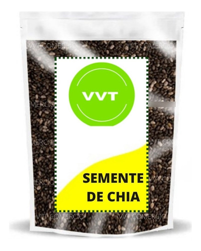 Semente De Chia 1kg - Vvt Natural