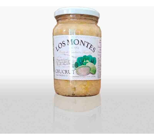 Los Montes Chucrut Pasteurizado 660cc