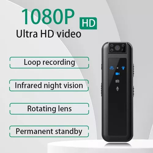 S Filmadora E Gravadora De Vídeo 1080p Visão Noturna Usb