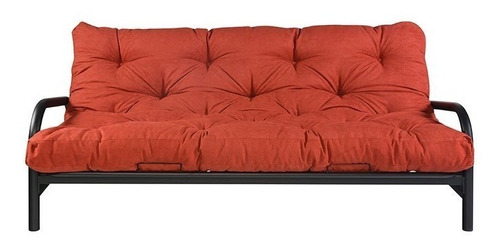 Futon - Sofa Cama De Caño - Sillon Con Colchón Colores