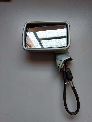 Espelho Externo Controle Manual Prata Voyage/gol 83/86 Vw