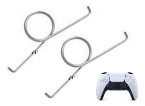 X2 Muelle Resorte Gatillo L2 R2 Para Sony Ps5 Playstation 5 