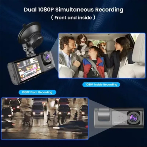 Grabadora De Conducción 1080p Hd Cámara Dashcamer