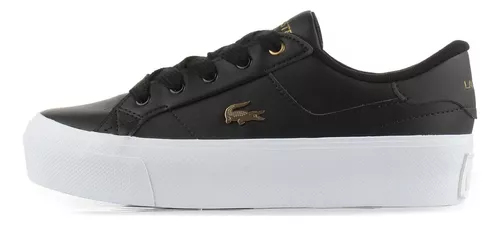 Zapatillas de mujer Lacoste Ziane en tela con plataforma