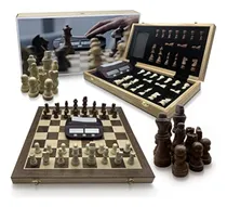 Comprar | Juego De Ajedrez De Viaje Con Reloj | Ajedrez Magnético