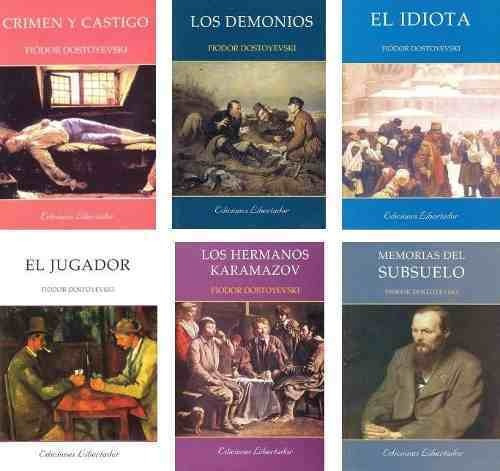 Dostoyevski X6 Crimen Castigo Memorias Subsuelo Demonios Etc