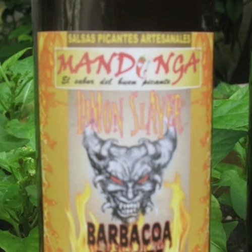 Salsa Barbacoa Picante Mandinga 360cc