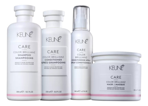 Kit Keune Care Color Brillianz Cuidado Completo (4 Produtos)
