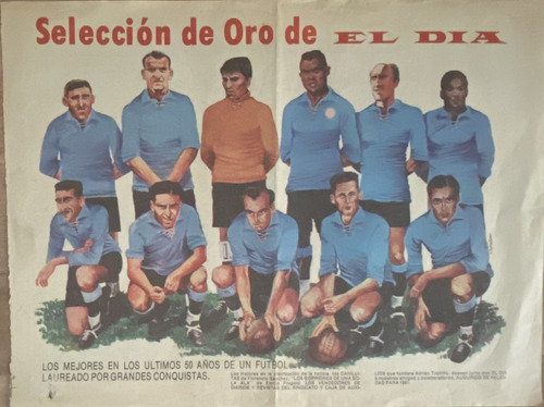 Selección De Oro Uruguay , Fútbol, El Día Cr06b5