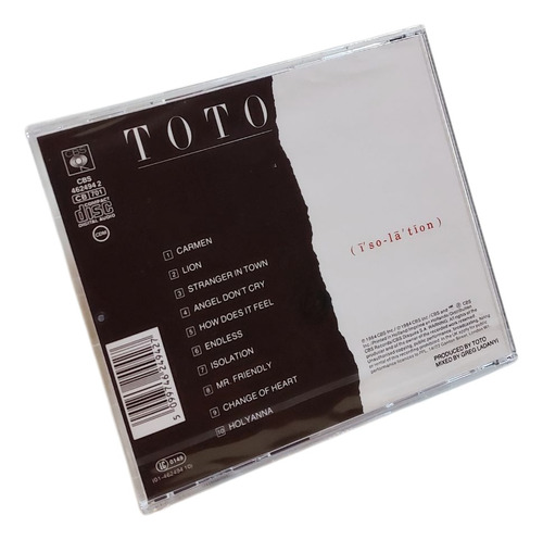Toto / Isolation (1984) Cd Importado Eu