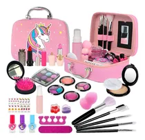 Comprar Juego De Maquillaje Juguete Belleza Niñas Lavable No Tóxico