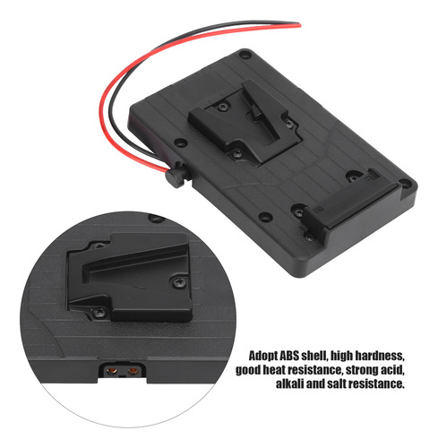 Adaptador De Placa De Batería Mini V Mount Vlock Dtap Para M