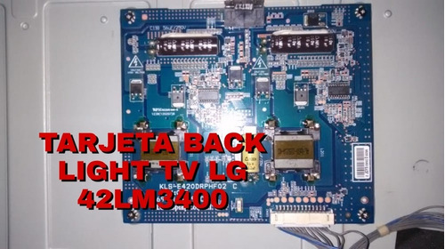 Tarjeta Back Light Tv LG 42lm3400