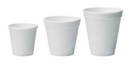 Imagen 2 de 7 de Vaso Termico Telgopor Descartable Dart 240cc X 100u / Envio