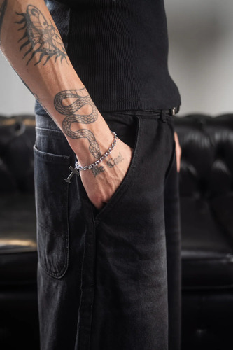 Bermuda Larga Baggy Jean Hombre Talles Especiales