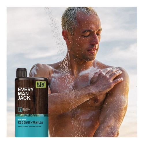 Every Man Jack Jabon Liquido Corporal Coco Y Vainilla 500 Ml