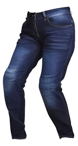 Pantalon Jean Ls2 Para Mujer Vision Azul: 
