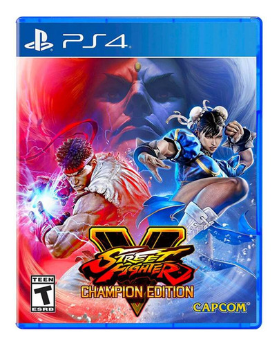 Street Fighter V Champion Edition Capcom PS4 Físico