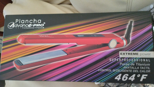  Plancha Advance Pro  Profesional Titanium