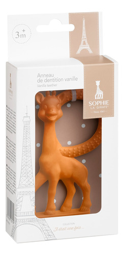 Mordedor Bebe Infantil 100% Natural Sophie La Girafe Girafa