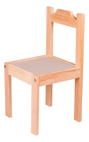 Mesa De Madera Con Dos Sillas Estilo Inglés Tamaño Infantil