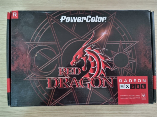 Imagen 3 de 3 de Tarjeta De Video Rx580 8gb Powercolor Gpu Gaming Pc Gamer