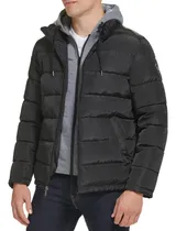 Comprar Chamarra Kenneth Cole Hombre Puffer Hooded Jacket Original