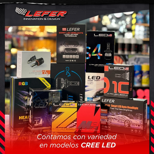 Imagen 5 de 10 de Kit Cree Led C6s H11 16000lm