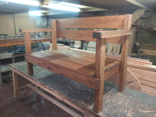 Sillon Rustico Madera 1,30 Metros