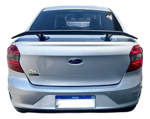 Aerofólio Mod. Asa Preto Fosco Ford Ka Sedan Se Plus 1.5