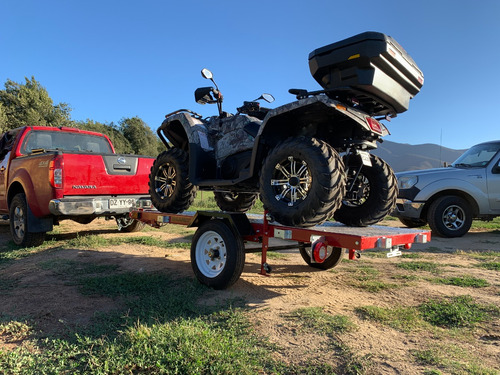 Carro Arrastre Plegable Barandas Atv, 10 Cuotas Sin Interés.
