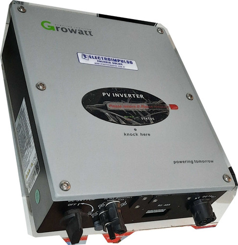 Imagen 1 de 2 de Inversor Growatt 2500-s On Grid Inyector