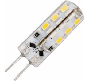 Ampolleta Led G4, 5w (12v), Blanco Cálido Y Blanco Frío