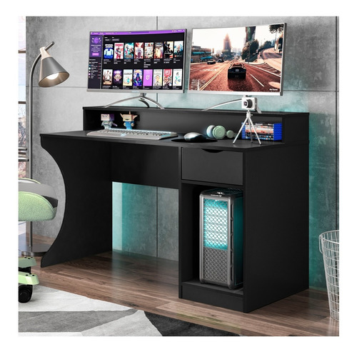 Imagen 6 de 7 de Escritorio Gamer Safira Favatex