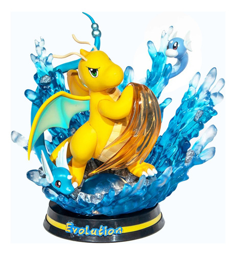 Figuras Anime Pokemon Evoluciones De Dragonite De Colección