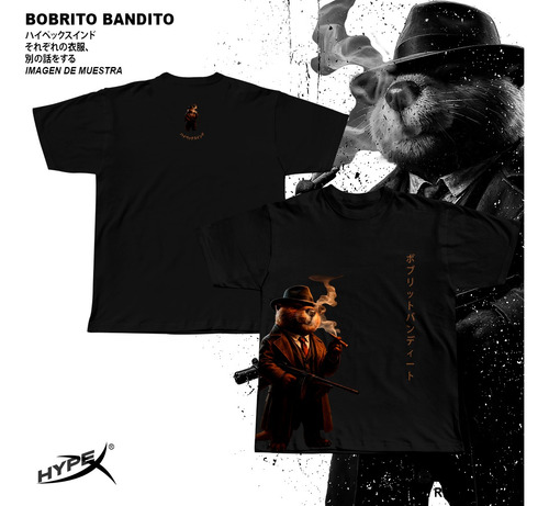 Remera Bobrito Bandito Meme Internet Italian Brainrot