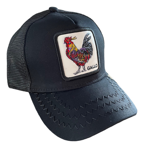 Gorra Con Vicera Curva Urban Cherry Zoo Gallo