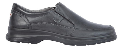 Mocasin De Piel Confort Hush Puppies Negro Para Caballero