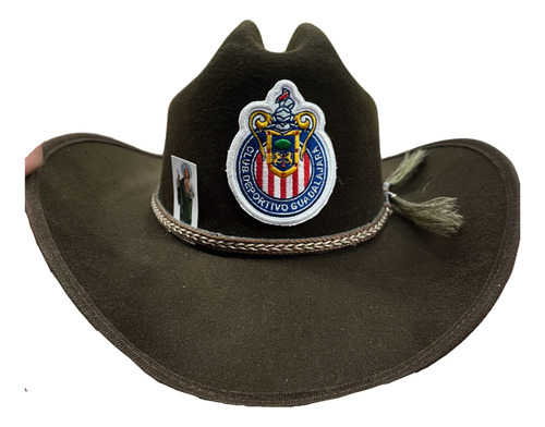 Texana Con El Escudo De Chivas (chiva Sombrero)