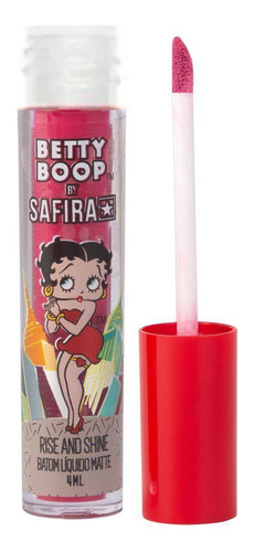 Batom Líquido Efeito Matte Nº 05 Coleção Betty Boop Safira