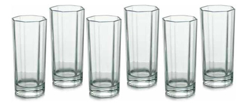 Vaso X6 Unidades 236 Ml Geometrico Set X 6 Vasos Exclusivos