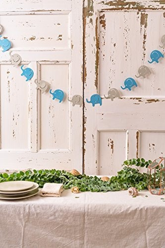 Elefante Garland Decoraciones Elefante Baby Shower Banner Ni