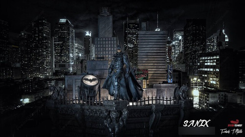 Batman Diorama - Archivos Stl Para Impresion 3d