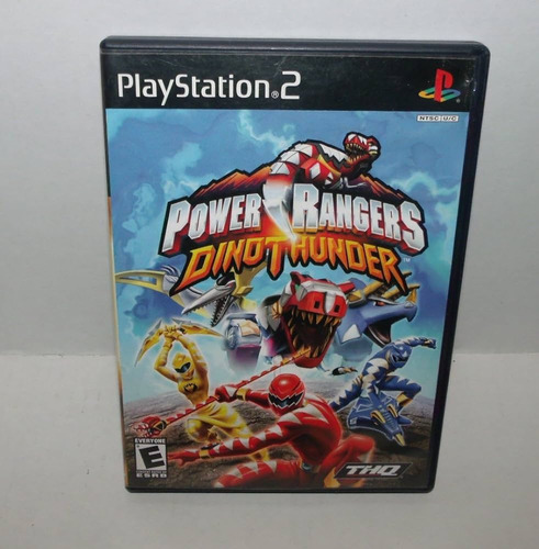 Power Renger Dino Thunder Juego Ps2 Fisico Ntsc